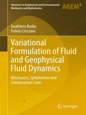 cover image of Variational Formulation of Fluid and Geophysical Fluid Dynamics